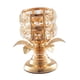 thumbnail image 4 of Crystal Tea Light Candle Holder Golden Wedding Favor candeliere Inauguración en hogar S BLESIY Hollow Out Crystal Candlestick, 4 of 8