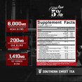 thumbnail image 5 of 5% Nutrition Rich Piana AllDayYou Shred BCAA Powder | Amino Acid Supplement for Weight Loss | Elite Pre Workout for Energy, Hydration, Endurance & Recovery (Southern Sweet Tea), 5 of 10