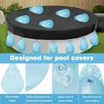 thumbnail image 3 of VIVIHEYDAY 12 Pack Pool Cover Weights, Above Ground Winter Swimming Pool Cover Wall Bags, 13.78x9.06 inches, 3 of 9