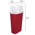 thumbnail image 2 of Sterilite 30 Inch Wrap Box, Red, 2 of 6
