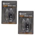 thumbnail image 1 of Niche Rear Brake Pad Set for Yamaha YXZ1000R Semi-Metallic UTV 2 Pack 519-KPA2340D, 1 of 5