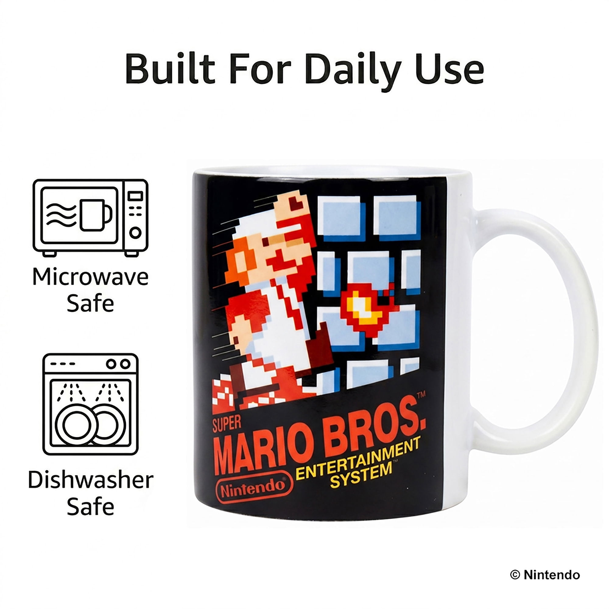 Super Mario NES Cover 11oz Mug
