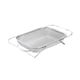 thumbnail image 1 of Cesta plegable de acero inoxidable para fregadero, lavabo retráctil para verduras | Escurridor de fregadero extensible para secar platos | Escurridor sobre el fregadero para tazas, platos y ollas |, 1 of 4