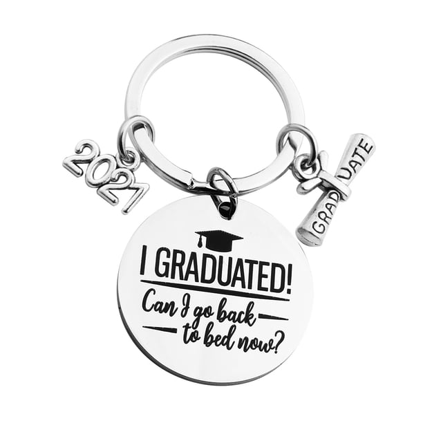 Llaveros para mujer, llavero de billetera, llavero de auto, llavero lindo, regalo de graduación, llavero de clase de graduación, regalo de graduación de hijo, un llavero