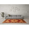 thumbnail image 3 of Ahgly Company Indoor Square Persian Orange Traditional Area Rugs, 8' Square, 3 of 4