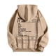 thumbnail image 5 of WILLBEST Sudaderas para Hombre y Mujer, Otoño e Invierno, Color Sólido, Estampado De Coco, Suéter con Capucha, Manga Larga, Bolsillo Mediana​​, 5 of 5