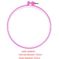 thumbnail image 3 of Advancent 1 Uds., 8 tamaños, 8-32CM, bordado de punto de cruz, marco de plástico, aro, cobertizo de bordado circular, herramienta de costura artesanal Artesanía 16.5 cm 1 Uds Advancent AP0111-03, 3 of 6