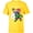 Yellow, variant on Marvel Super Heroes Avengers 8 Year Old Eighth Birthday - Short Sleeve T-Shirt for Kids - Customized-Red