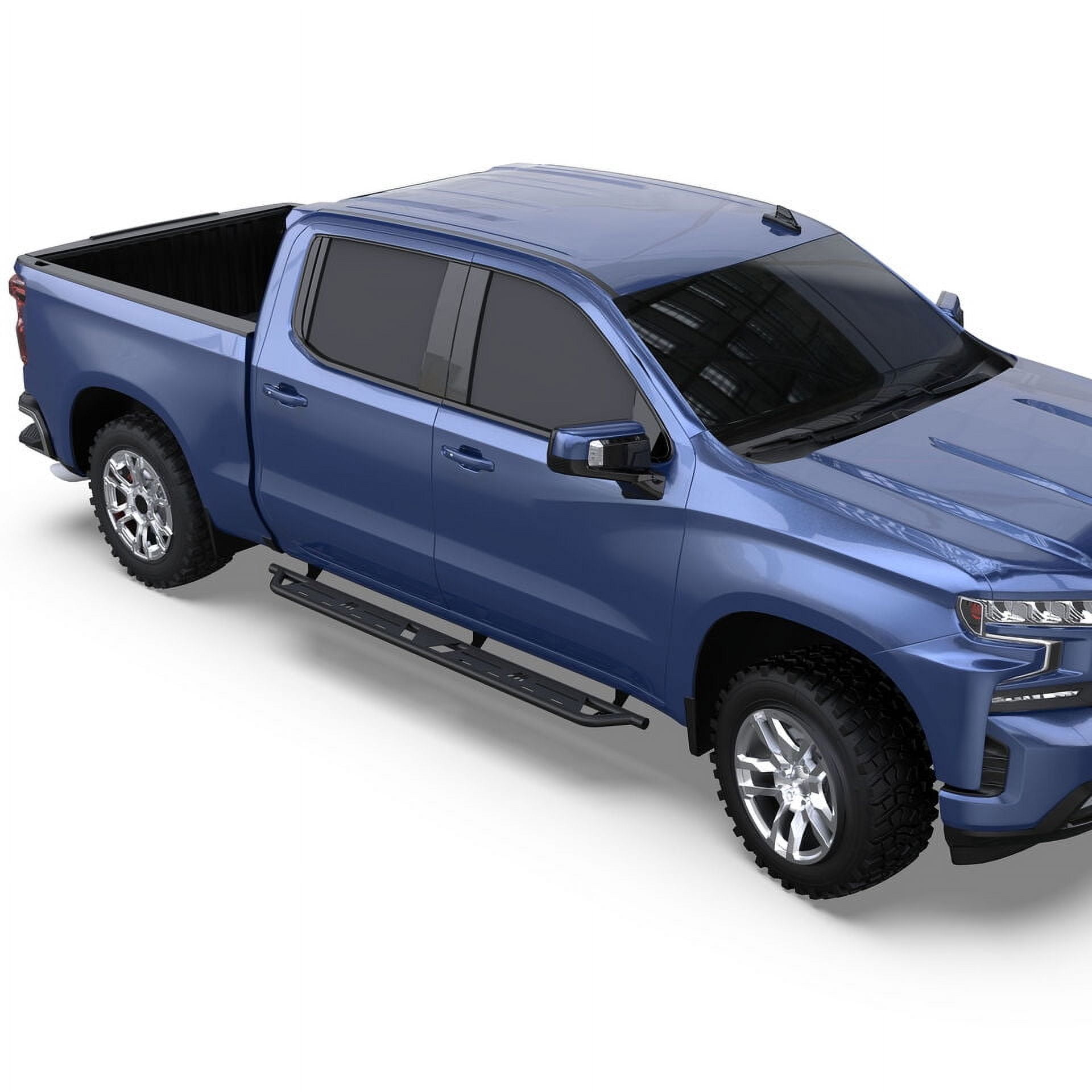 MOSTPLUS Running Boards Side Steps Nerf Bars for 2019-2024 Silverado Sierra 1500 Crew Cab