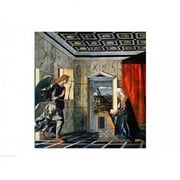 The Annunciation Poster Print by Giovanni Bellini - 36 x 24 in. - Large