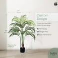 thumbnail image 3 of Maia Shop 5ft Artificial Palm Tree, Fake Plants for Home Decor, 3 of 9