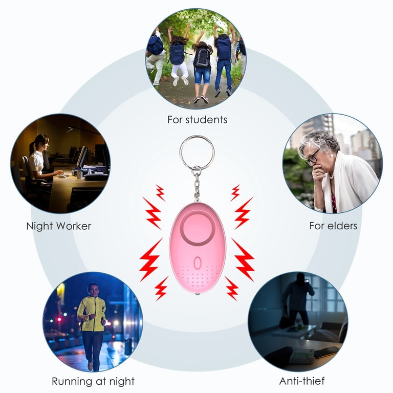 Women's Personal Safety Self Defense Keychain Set Protection