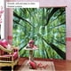 thumbnail image 2 of Cortinas forestales Impresoras 3D Cielo Tratamientos de la ventana Decoración de la casa Decapas verdes Decoración creativa para el dormitorio Baño S 2 Pack AweSitey  HA011122-01, 2 of 7