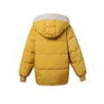 thumbnail image 3 of Vedolay Women's Winter Coats Open Front Cardigan Coat 2023 Jacket Yellow,L, 3 of 5
