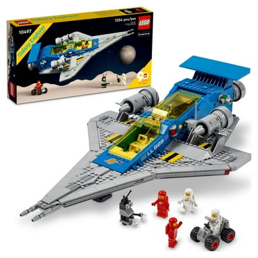 LEGO Icons Galaxy Explorer 10497 90th Anniversary Collectible Edition Model Spaceship, Space Building Set with Astronaut Figures, Gift Idea