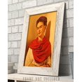 thumbnail image 4 of Lone Star Art Frida Kahlo Warm Portrait - 11x14 Unframed Print - Perfect Southwest Home Decor, 4 of 6