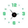 thumbnail image 1 of DIY Luminous Stereo Digital Wall Clock Wall Sticker Clock Living Room Decoration Clock, 1 of 3
