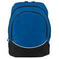 thumbnail image 1 of 1915A Large Tri-Color Backpack, Royal Blue - All, 1 of 1