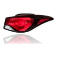 thumbnail image 3 of Tail Light - Compatible/Replacement for '14-16 Hyundai Elantra Sedan/Coupe SE/Value (Korea Built) - Outer On Body, Halogen - Pair, Left Driver + Right Passenger Set - 924023X230, 924013X230, 3 of 4