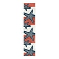 thumbnail image 3 of Unique Loom Belize Outdoor Collection Area Rug - Placencia (2' x 10' Runner Ivory/Orange), 3 of 7