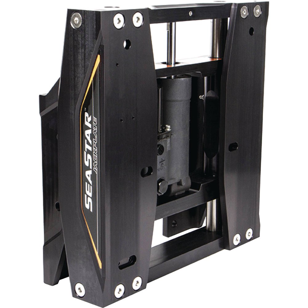 SeaStar Hydraulic Jack Plate Rated For Engines Up to 300 HP and 625 lbs