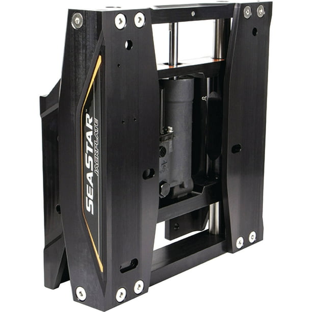 SeaStar Hydraulic Jack Plate Rated For Engines Up to 300 HP and 625 lbs