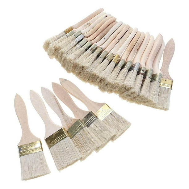 24 Pack of 2 Inch (48mm) Paint Brushes and Chip Paint Brushes for Paint
