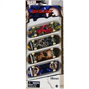 Tech Deck Fingerboard 4-Pack, Santa Cruz