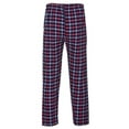 thumbnail image 4 of Boxercraft BM6624 Men's Harley Flannel Pant-Red/Blue Plaid-XL, 4 of 4