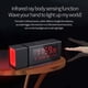 thumbnail image 3 of Relojes De Alarma Reloj Despertador Digital De Color Multifuncional Luz De Noche Para El Hogar Alarma De Luz De Sonido Cuerpo Humano Con Radio Fm Incorporada Brillo Ajustable Función De Repetición Serendint HA015580-00, 3 of 5