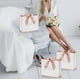 thumbnail image 5 of Bolsas de regalo Silkfly Thank You de 12 x 10 x 4 pulgadas con asa, 12 unidades, blancas, 5 of 6