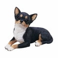 thumbnail image 1 of Sandicast OS249 Taille Originale Tri Chihuahua Sculpture&44; Couché, 1 of 1