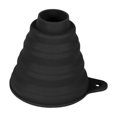 thumbnail image 2 of Funnels for Kitchen Use Filling Bottles,Kitchen Funnels,Foldable Silicone Funnel,5.7IN Collapsible Small & Large Funnels for Kitchen, Water Bottles & Liquid Transfer(Black), 2 of 6