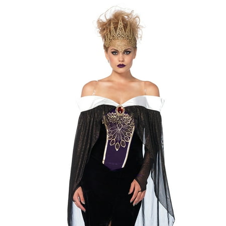 Leg Avenue Women's Evil Queen Villain Halloween Costume