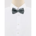 thumbnail image 2 of CORBATA DE LUCES PARA EL DÍA DEL PADRE HOMBRES CON PUNTOS POLKA CORBATA PREATADA PARA BODA NEGOCIOS GRIS, 2 of 5