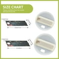 thumbnail image 3 of Kdxio North American Bald Eagle Name Plate Compatible Stanley Cups Name Tag Acrylic Nameplate Tumbler Lid Topper for Cup Accessories, 3 of 9