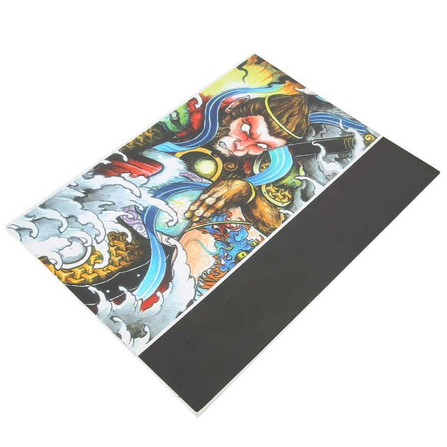 Libro de tatuajes corporales, 70 páginas, práctica de tatuajes, libro de tatuajes, práctica de tatuajes, durabilidad probada en el tiempo