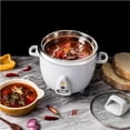 thumbnail image 7 of ® Select Stainless® Rice Cooker, 3-Cup (Uncooked) / 6-Cup (Cooked), Stainless Steel Inner Pot, Small Rice Cooker, Auto Keep Warm, 1.2 Qt, White, ARC-753SG, 7 of 7