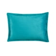 thumbnail image 3 of Nestl 2 Pc Cut Plush Reversible Duvet Cover and Sham Set with Zipper Closure & Corner Ties - 100% Soft Hypoallergenic Microfiber Decorative Comforter Cover Twin, Teal Blue, 3 of 8