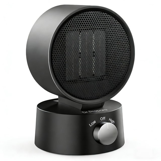 Calefactor cerámico portátil mini DR.PREPARE de 600 W