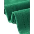 thumbnail image 6 of DARING DIVA Women's Peplum Cap Sleeve Crew Neck Business Work Blouse Tops XL Deep Green, 6 of 6