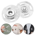 thumbnail image 2 of BUYISI Blend Seamlessly Invisible Exquisite Buckles Pairs Sewing Snap Buttons 34L=21.0 Mm, 2 of 4