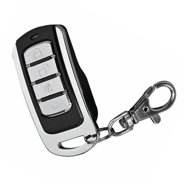 Xingzhi Télécommande de Porte de Garage Automobile Portable Alimentée par Pile 433 4 Canaux Remplacement Alarmes Universelles Contrôleur 1 Pce