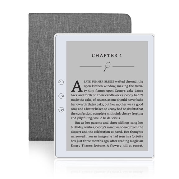 Veidoo 5.8 inch Ebook Reader, HD Touch Screen Carta E-Ink Technology, 32GB ROM(TF Card Expansion to 64G), WiFi, Long Endurance, Android E-Reader with  Cover(Gray)