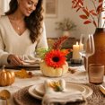 thumbnail image 5 of Thanksgiving Decorations for Home, Artificial Pumpkin Floral Pick Dahlia Pinecone, Thanksgiving Decorations Indoor, Fall Artificial flowers Decorative, 5 of 7