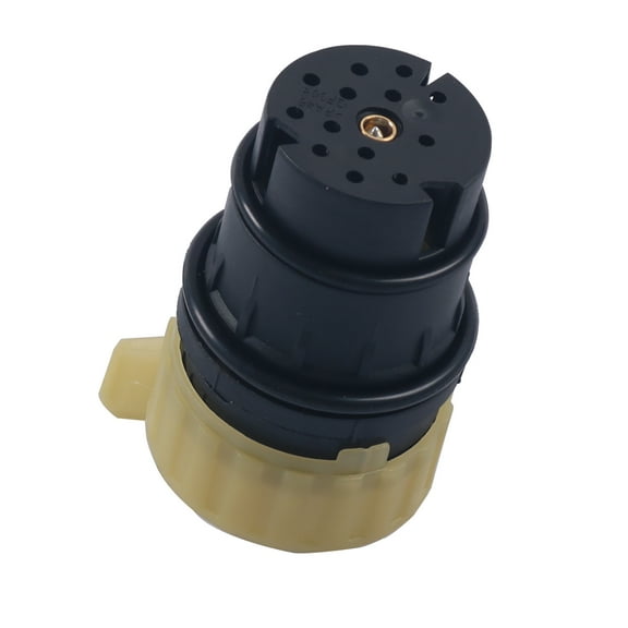 Replacement Transmission Plug Adapter OE 68021352AA, ABS, Black Yellow for