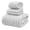 Gray, variant on Elegant Choise 3/9 Pieces Candy Fleece Towel Set - Ultra Soft Bath, Hand & Face Towels in 4 Colors | Quick-Dry & Luxurious