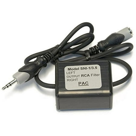 PAC Noise Filter for 3.5 Aux. between audio source & radio