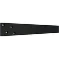 thumbnail image 2 of Ekena Millwork 2 1/2"W x 22"D Hidden Floating Steel Heavy Duty Bracket, Powder Coated Black, 2 of 10