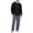 AP16-Navy, variant on VV AVEORS Mens Pajama Set Pjs Christmas Plaid Sleepwear Cotton Lightweight Long Sleeve Pjs Soft Comfy Sleep Set With Pocket Dark Blue 3XL